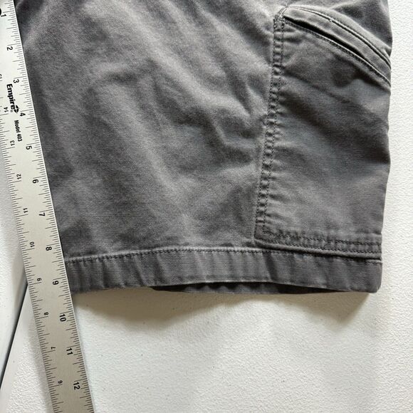 Carhartt Shorts Men’s 32 Gray Relaxed Fit Canvas Work Utility Distressed 102514 - Picture 6 of 8